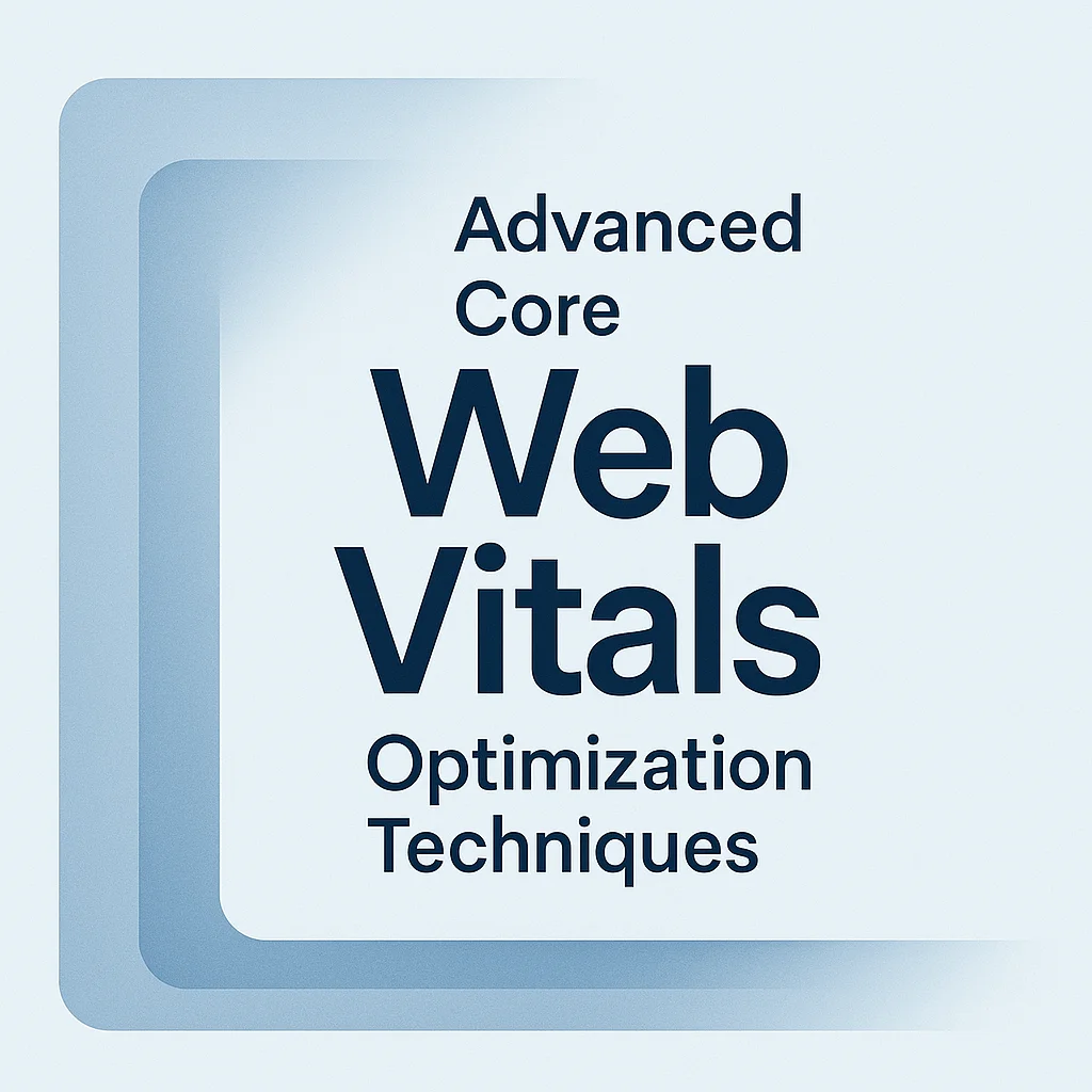Advanced Core Web Vitals Optimization Techniques