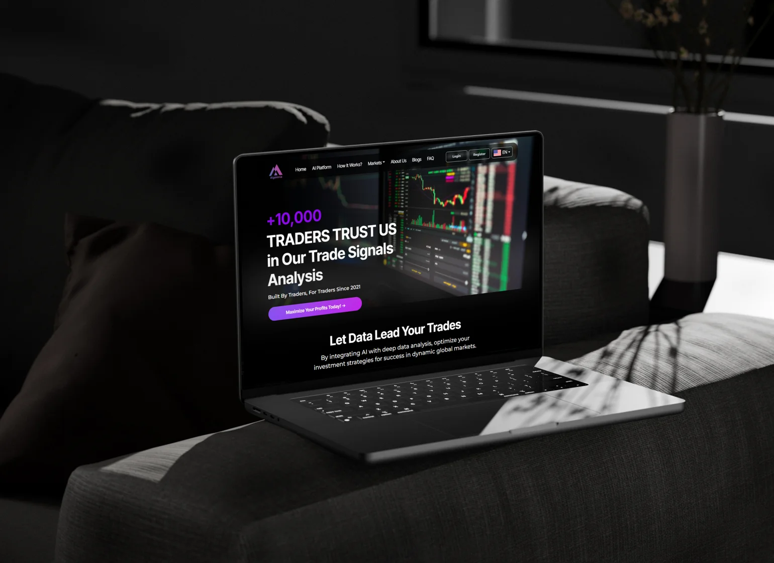 Algomnia — AI-Driven Trading Signals Platform
